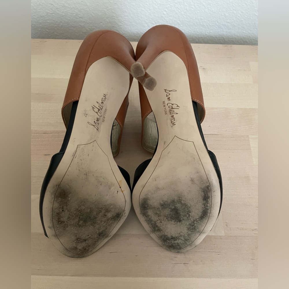 Sam Edelman Color Block Heel - Open Toe - image 5